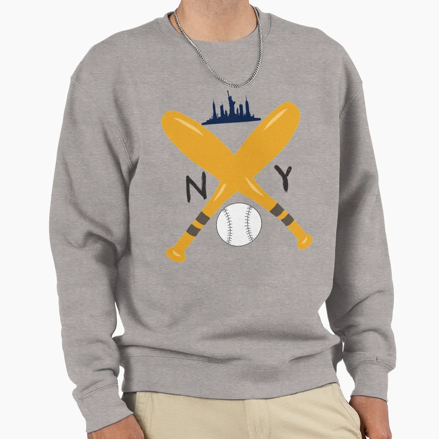 New York Baseball Sweatshirt - Streetwear Style Unisex - T-Shirt, Sweatshirt, Hoodie
