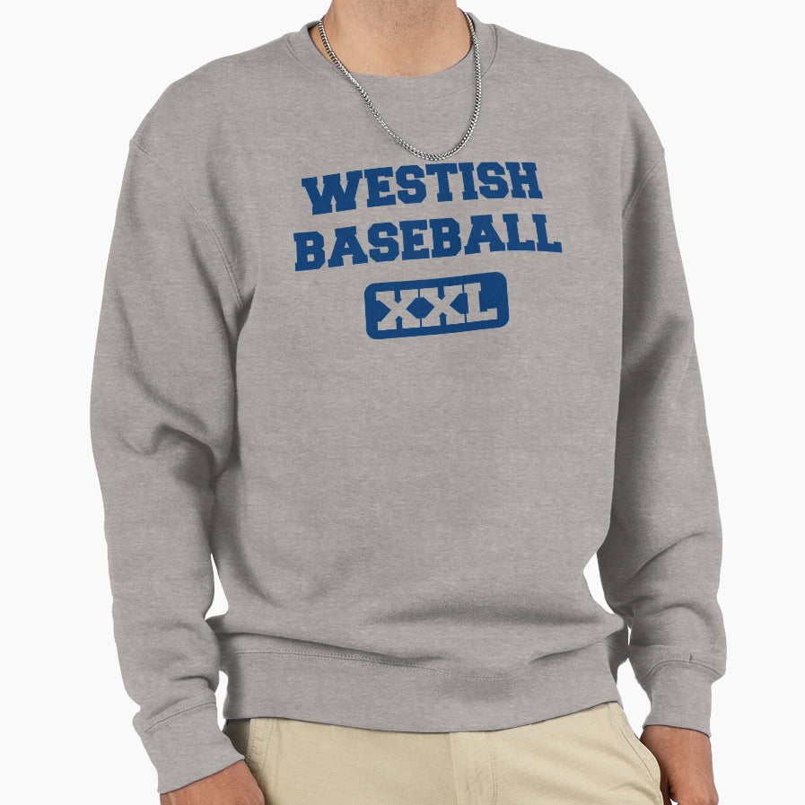Westish Baseball Art Fielding Sweatshirt - Fun Novelty Design Unisex - T-Shirt, Sweatshirt, Hoodie