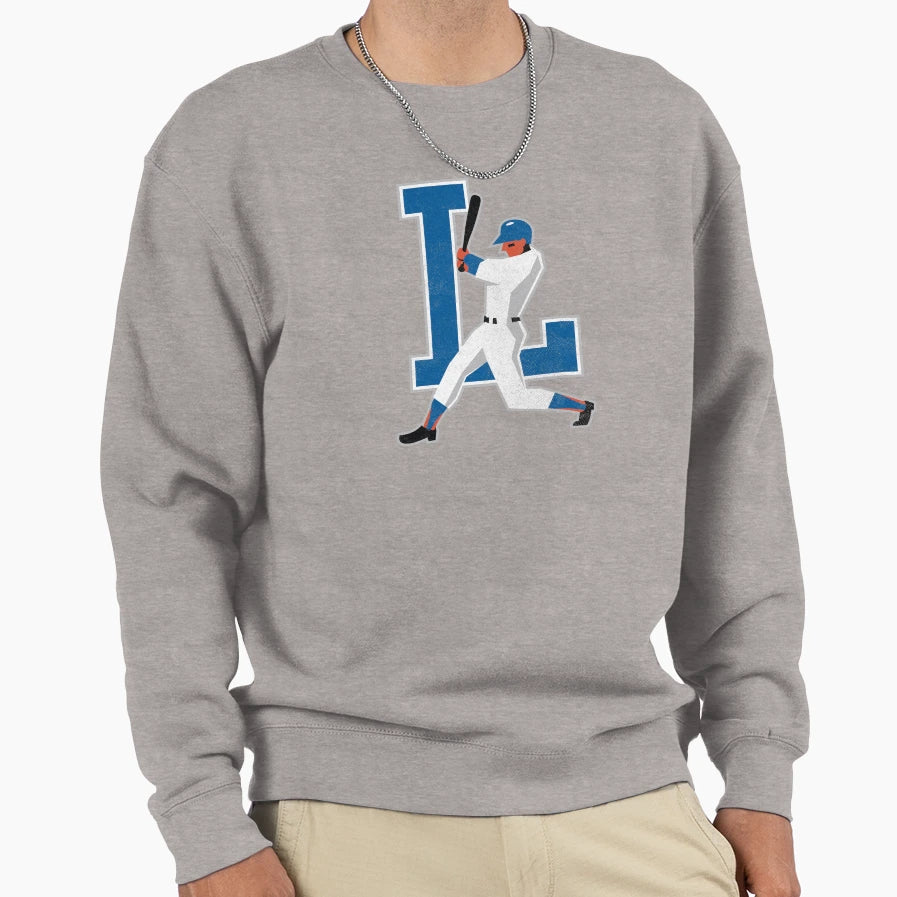 La Swing Dodgers Logo Parody Baseball Sweatshirt - Aesthetic Graphic Unisex - T-Shirt, Sweatshirt, Hoodie