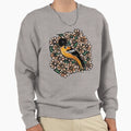Oriole Art Bird Nerd Designs Sweatshirt - Minimalist Print Unisex - T-Shirt, Sweatshirt, Hoodie