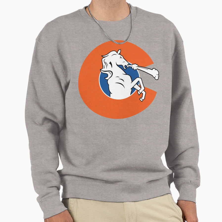 Colorado Broncos Sweatshirt - Minimalist Print Unisex - T-Shirt, Sweatshirt, Hoodie