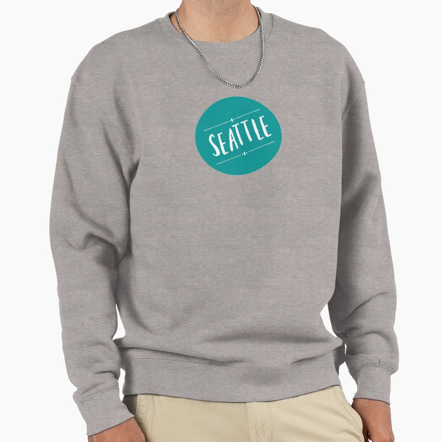 Seattle Sweatshirt - Graphic Print for Adults - T-Shirt, Sweatshirt, Hoodie