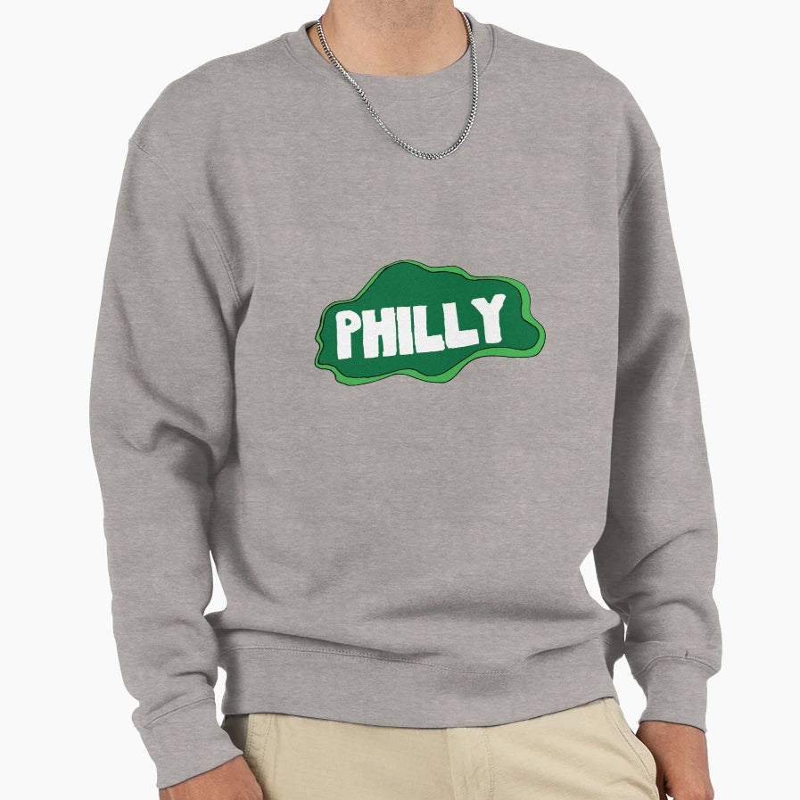 Philly Sweatshirt - Minimalist Print Men Women - T-Shirt, Sweatshirt, Hoodie