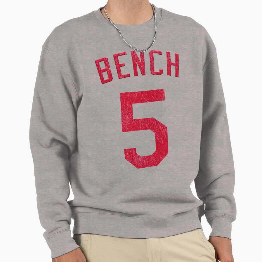 Johnny Bench Sweatshirt - Minimalist Print Men Women - T-Shirt, Sweatshirt, Hoodie