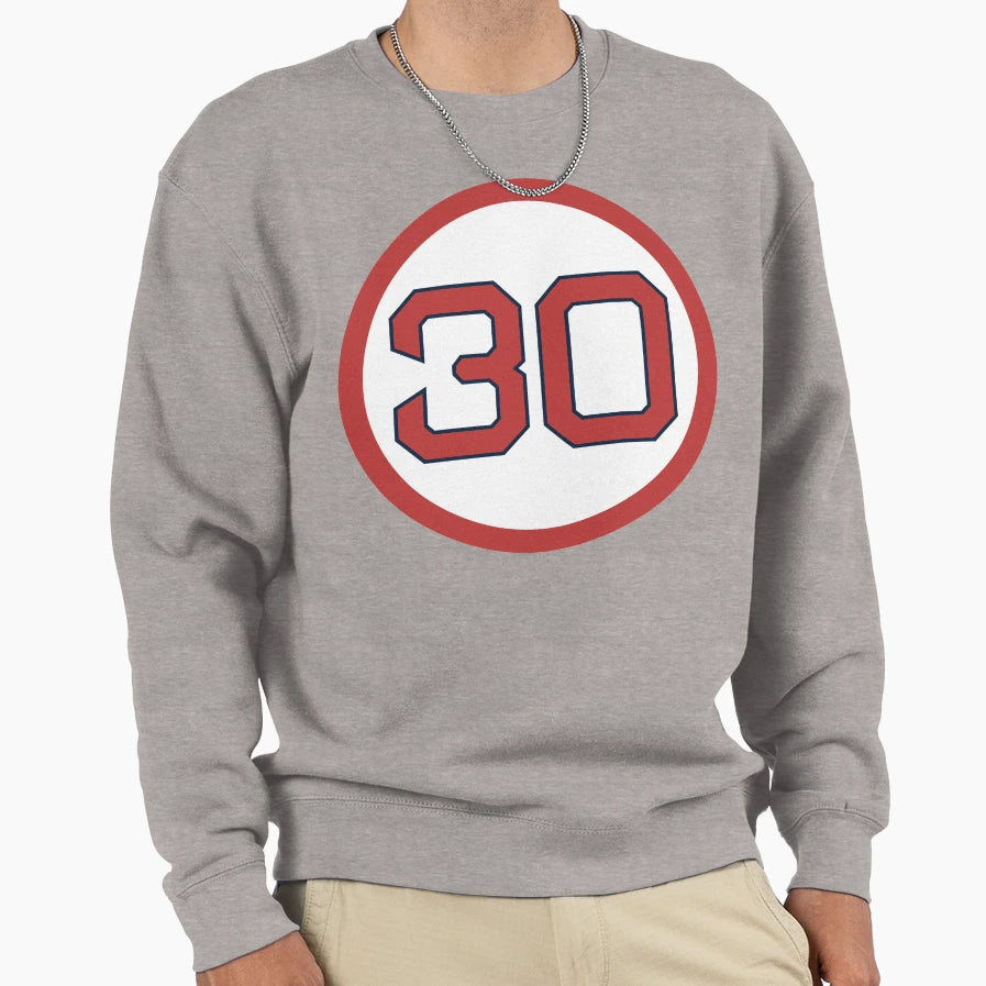 John Tudor 30 Jersey Number Sweatshirt - Casual Everyday Wear Men Women - T-Shirt, Sweatshirt, Hoodie