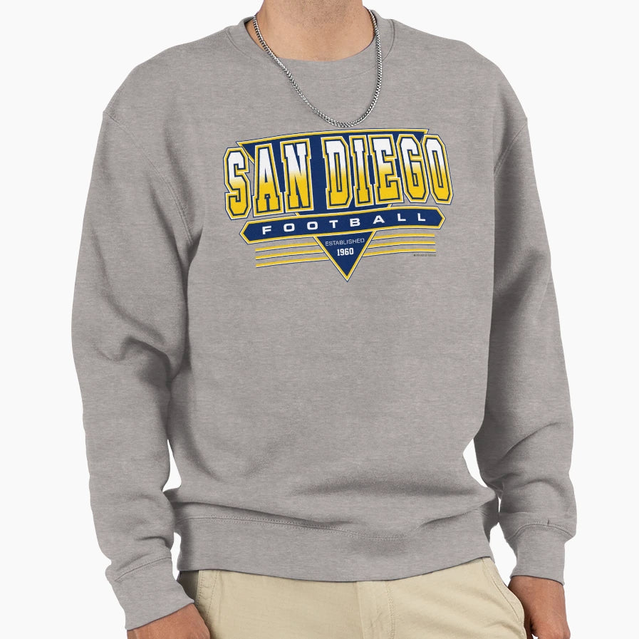 San Diego Los Angeles Football Sweatshirt - Casual Everyday Wear Men Women - T-Shirt, Sweatshirt, Hoodie