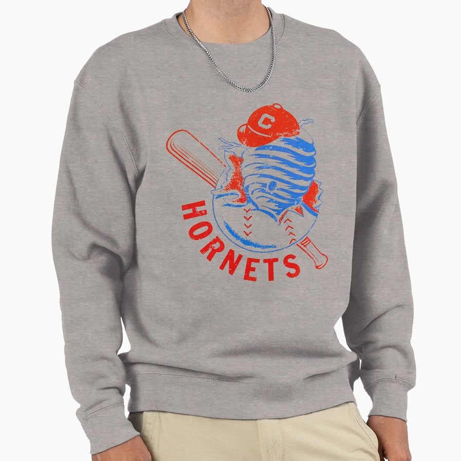 Hornets Baseball Sweatshirt - Casual Everyday Wear Unisex - T-Shirt, Sweatshirt, Hoodie