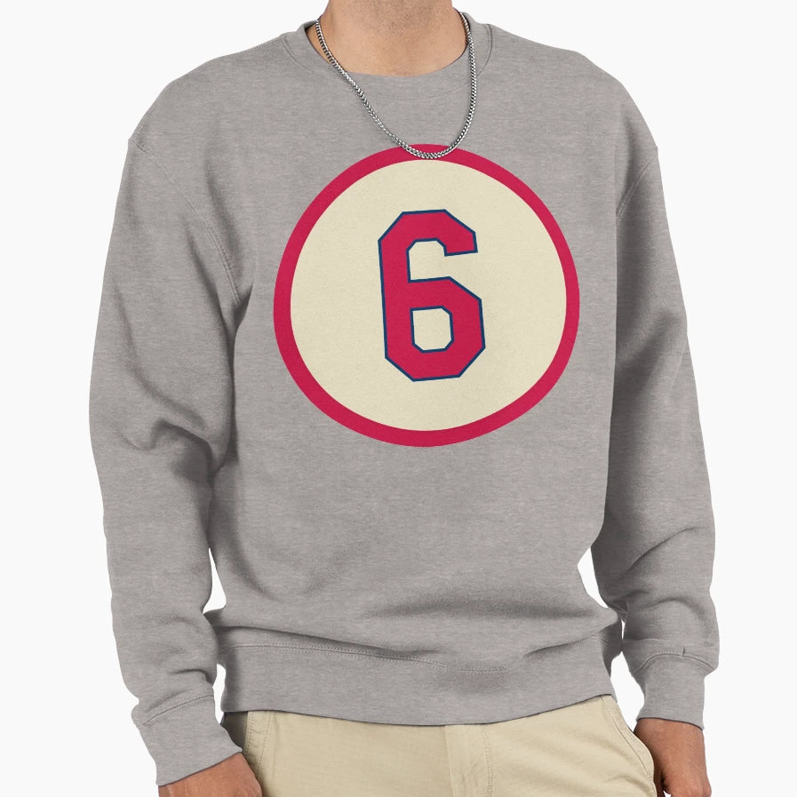 Stan Musial 6 Jersey Number Sweatshirt - Streetwear Style for Adults - T-Shirt, Sweatshirt, Hoodie