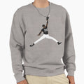 Jumpman Baseball Sweatshirt - Minimalist Print Men Women - T-Shirt, Sweatshirt, Hoodie