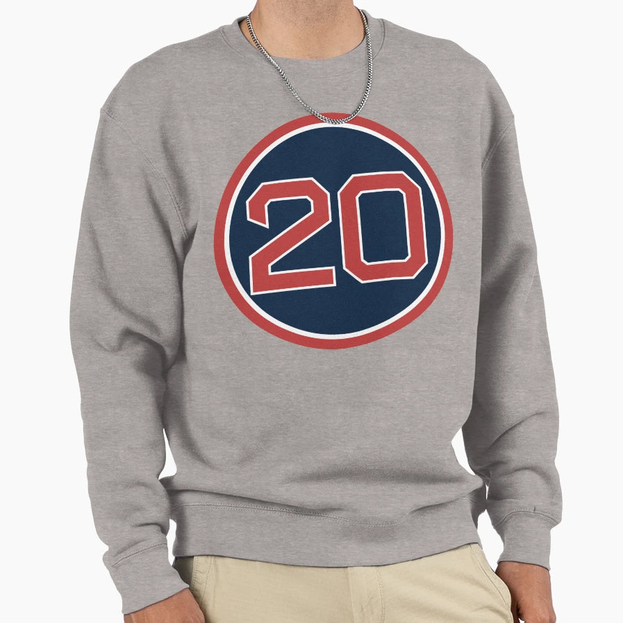 Alex Cora 20 Jersey Number Sweatshirt - Novelty Apparel Unisex - T-Shirt, Sweatshirt, Hoodie