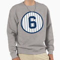 Joe Torre 6 Jersey Number Sweatshirt - Custom Art Print for Adults - T-Shirt, Sweatshirt, Hoodie