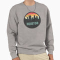 Houston Texas Sweatshirt - Custom Art Print for Adults - T-Shirt, Sweatshirt, Hoodie