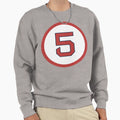 Nomar Garciaparra 5 Jersey Number Sweatshirt - Minimalist Print for Adults - T-Shirt, Sweatshirt, Hoodie