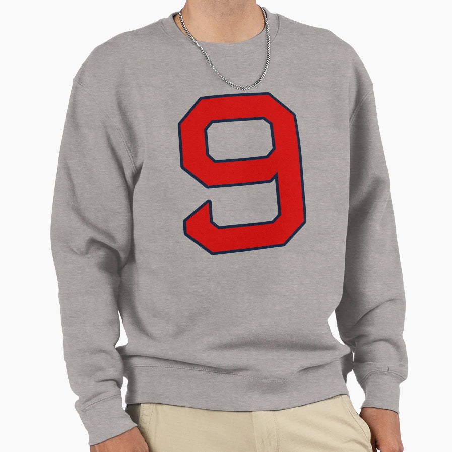 Number 9 Teddy Ballgame And T-Shirt - Fun Novelty Design for Adults - T-Shirt, Sweatshirt, Hoodie