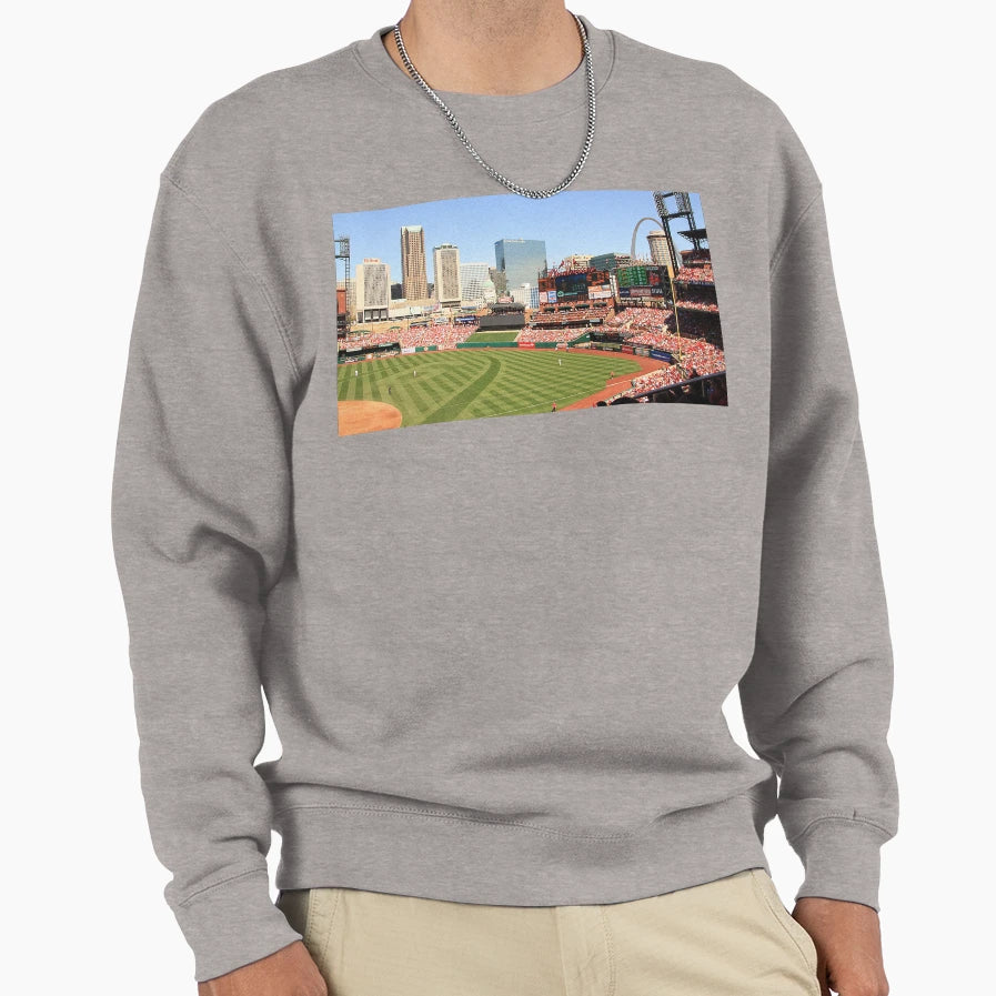 St Louis Baseball Stadium St Louis Sweatshirt - Novelty Apparel Unisex - T-Shirt, Sweatshirt, Hoodie