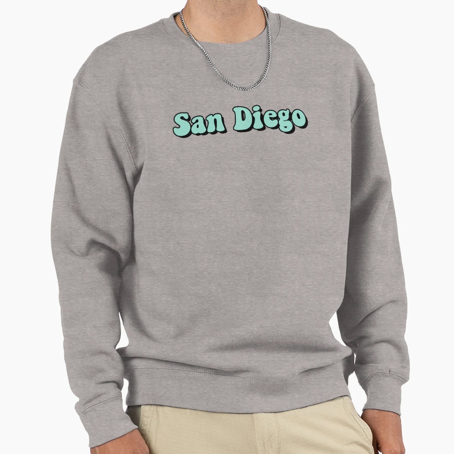 Mint San Diego Sweatshirt - Novelty Apparel Unisex - T-Shirt, Sweatshirt, Hoodie