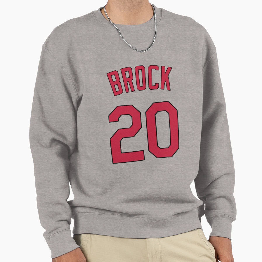 Lou Brock Sweatshirt - Graphic Print Men Women - T-Shirt, Sweatshirt, Hoodie