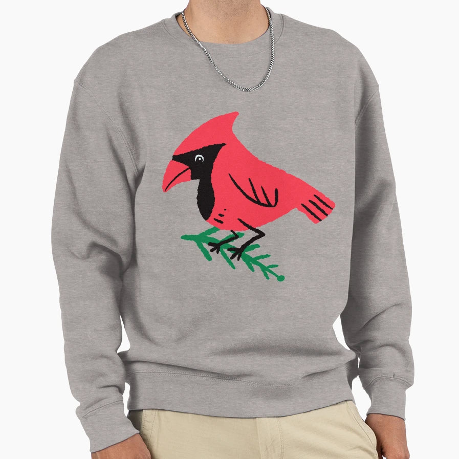 Cardinal Sweatshirt - Novelty Apparel for Adults - T-Shirt, Sweatshirt, Hoodie