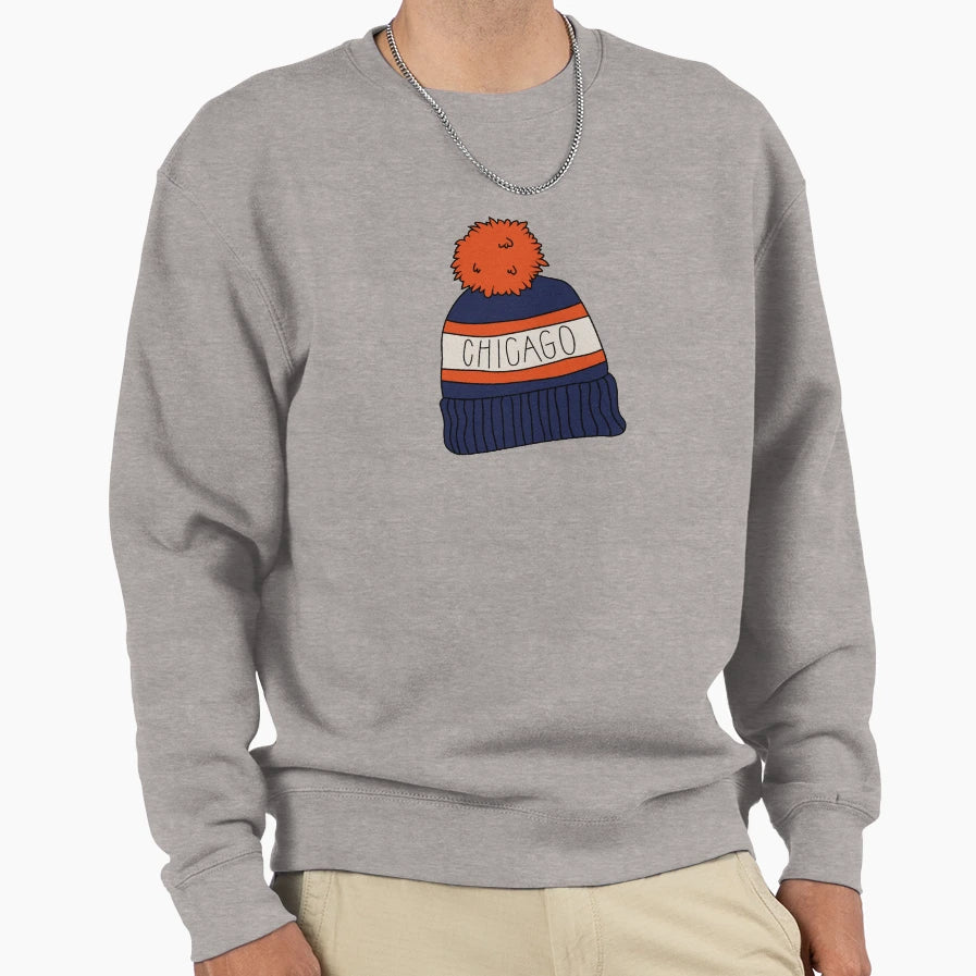 Chicago Hat Sweatshirt - Streetwear Style Men Women - T-Shirt, Sweatshirt, Hoodie