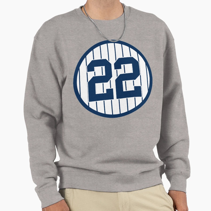 Roger Clemens 22 Jersey Number Sweatshirt - Novelty Apparel Men Women - T-Shirt, Sweatshirt, Hoodie