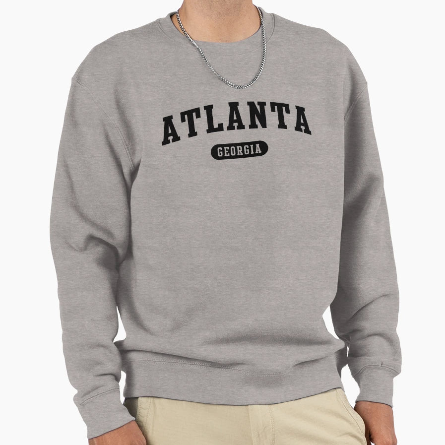 Atlanta Ga Sweatshirt - Graphic Print Unisex - T-Shirt, Sweatshirt, Hoodie