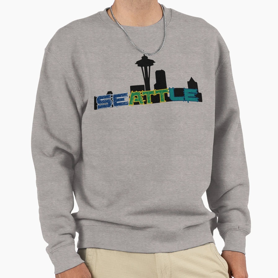 Seattle Sports Sweatshirt - Novelty Apparel Men Women - T-Shirt, Sweatshirt, Hoodie