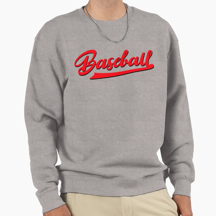 Baseball Sweatshirt - Trendy Graphic Men Women - T-Shirt, Sweatshirt, Hoodie
