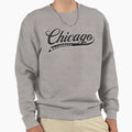 Script Chicago Baseball Sweatshirt - Fun Novelty Design Unisex - T-Shirt, Sweatshirt, Hoodie