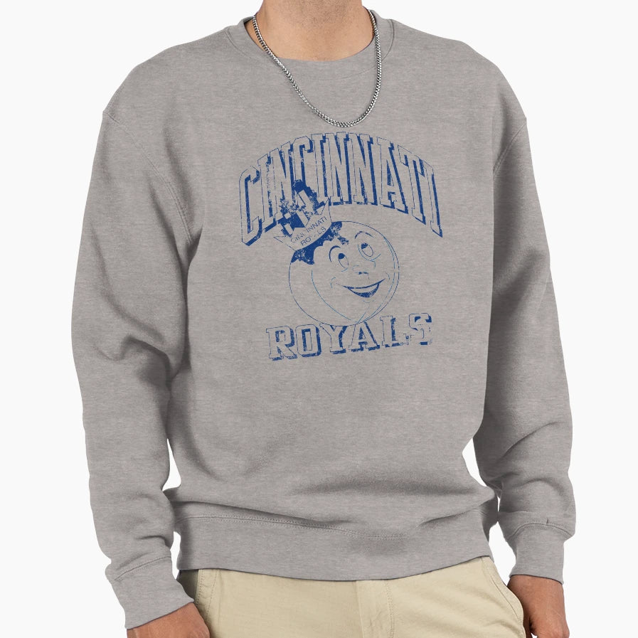 Cincinnatti Royals Sweatshirt - Minimalist Print for Adults - T-Shirt, Sweatshirt, Hoodie