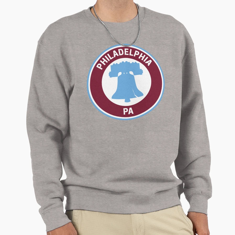 Philadelphia Pennsylvania Sweatshirt - Aesthetic Graphic Men Women - T-Shirt, Sweatshirt, Hoodie
