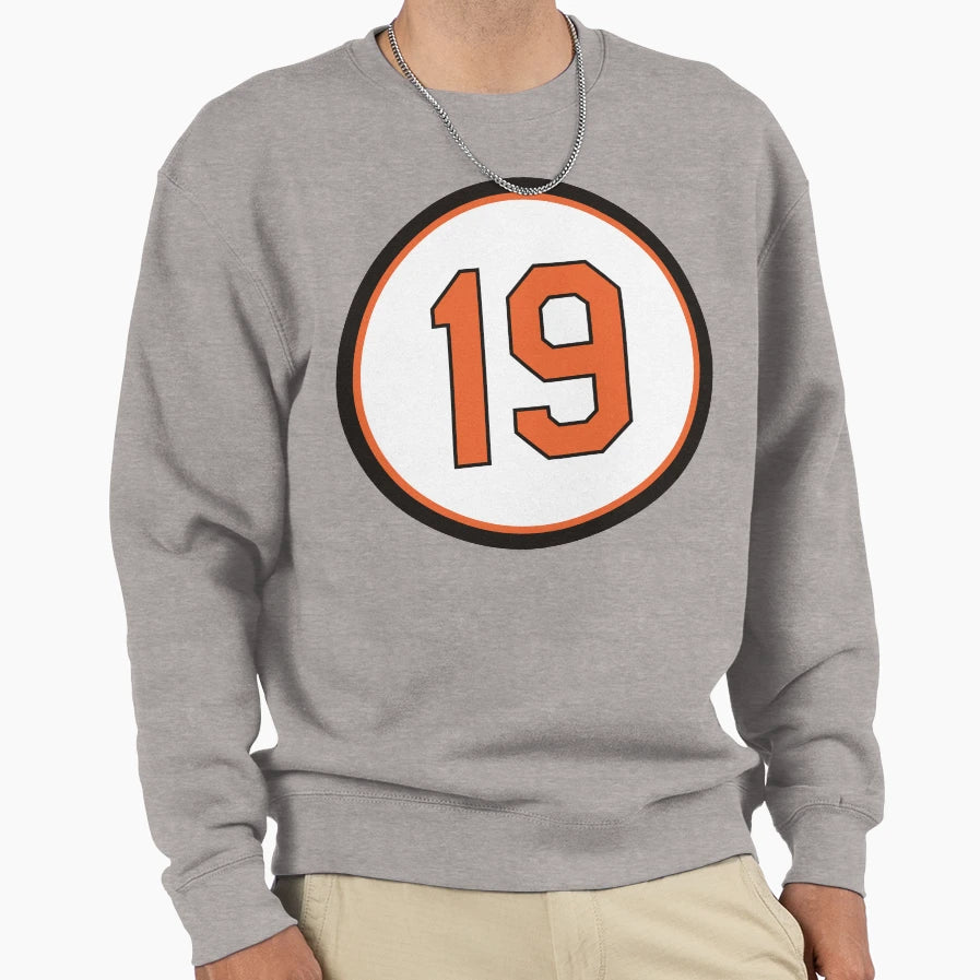 Chris Davis 19 Jersey Number Sweatshirt - Graphic Print for Adults - T-Shirt, Sweatshirt, Hoodie