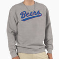 Beers Milwaukee Beers Sweatshirt - Fun Novelty Design for Adults - T-Shirt, Sweatshirt, Hoodie