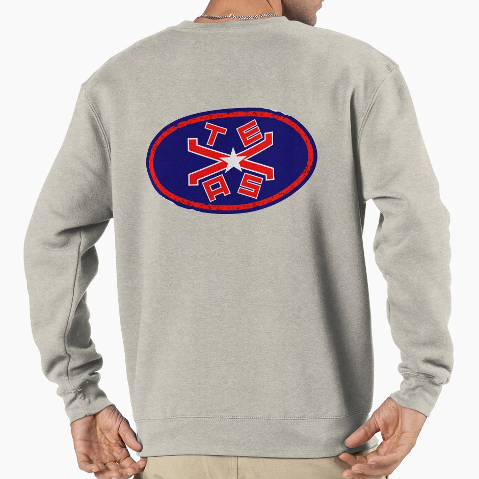 Texas Oval Sign Original T-Shirt - Fun Novelty Design for Adults - T-Shirt, Sweatshirt, Hoodie