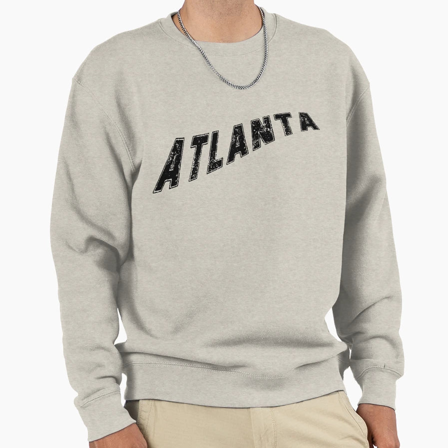 Atlanta Sweatshirt - Custom Art Print Men Women - T-Shirt, Sweatshirt, Hoodie