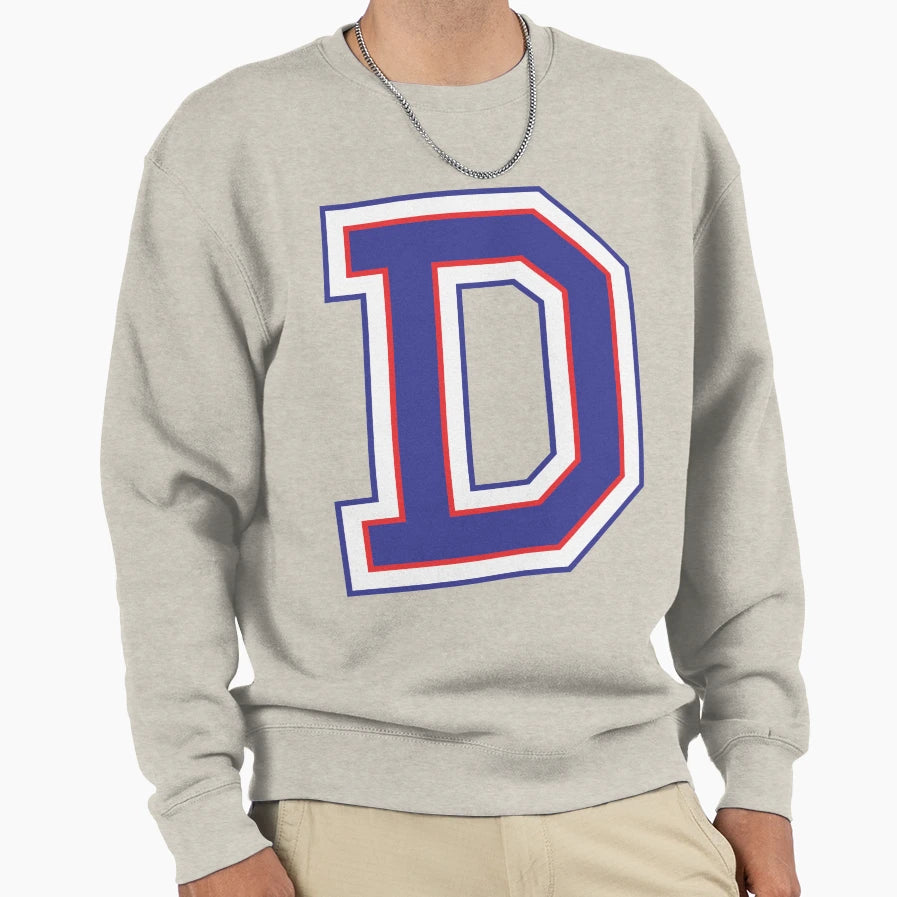 Alphabet D Sweatshirt - Custom Art Print Men Women - T-Shirt, Sweatshirt, Hoodie