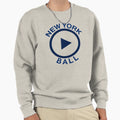 New York Play Button Ball T-Shirt - Graphic Print for Adults - T-Shirt, Sweatshirt, Hoodie
