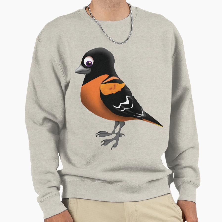 Oriole Sweatshirt - Graphic Print Unisex - T-Shirt, Sweatshirt, Hoodie