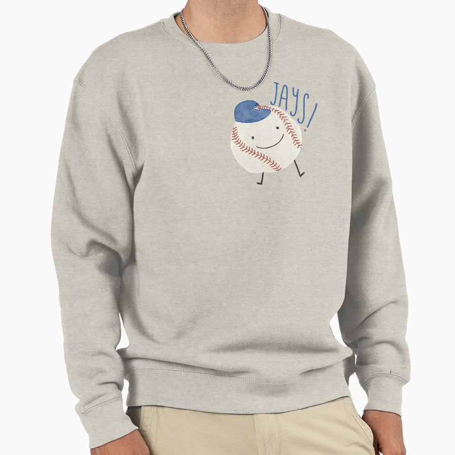 Jays Sweatshirt - Minimalist Print for Adults - T-Shirt, Sweatshirt, Hoodie
