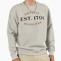 Detroit Michigan Sweatshirt - Aesthetic Graphic Unisex - T-Shirt, Sweatshirt, Hoodie