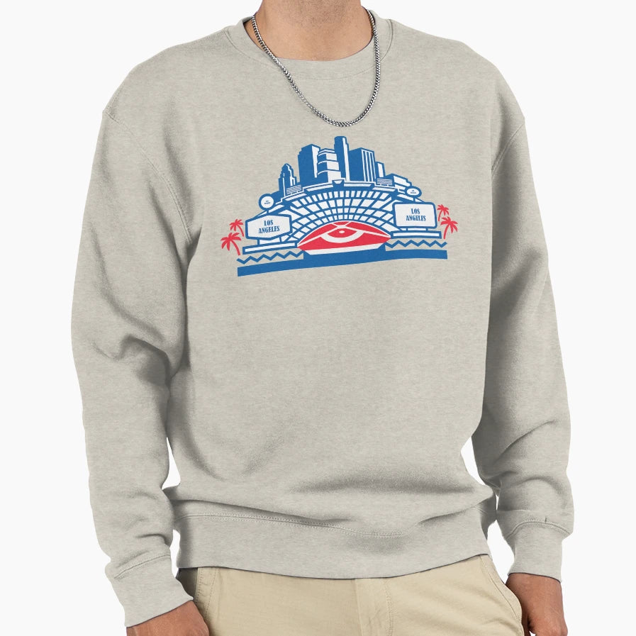 Los Angeles Stadium Sweatshirt - Casual Everyday Wear Unisex - T-Shirt, Sweatshirt, Hoodie