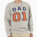 1 Dad Number One Fathers Day T-Shirt - Graphic Print Unisex - T-Shirt, Sweatshirt, Hoodie