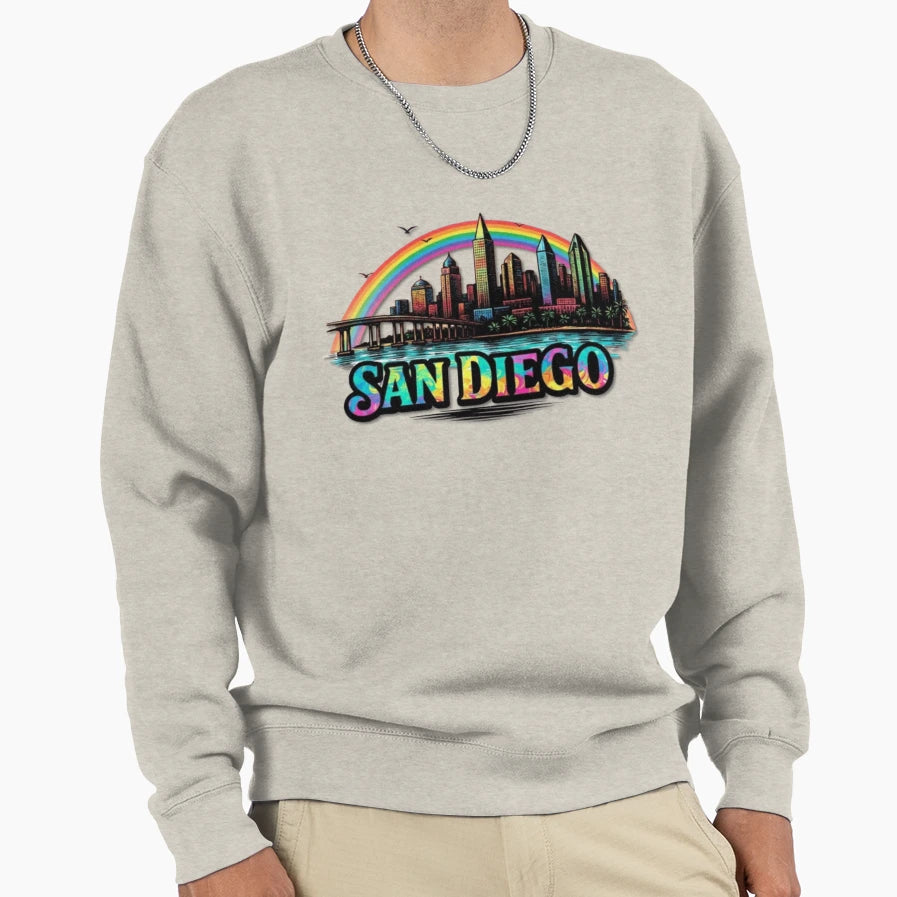 San Diego Sweatshirt - Novelty Apparel Unisex - T-Shirt, Sweatshirt, Hoodie