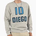 Legends Argentina Diego 10 Sweatshirt - Minimalist Print for Adults - T-Shirt, Sweatshirt, Hoodie