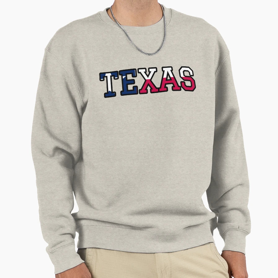 Texas T-Shirt - Minimalist Print for Adults - T-Shirt, Sweatshirt, Hoodie