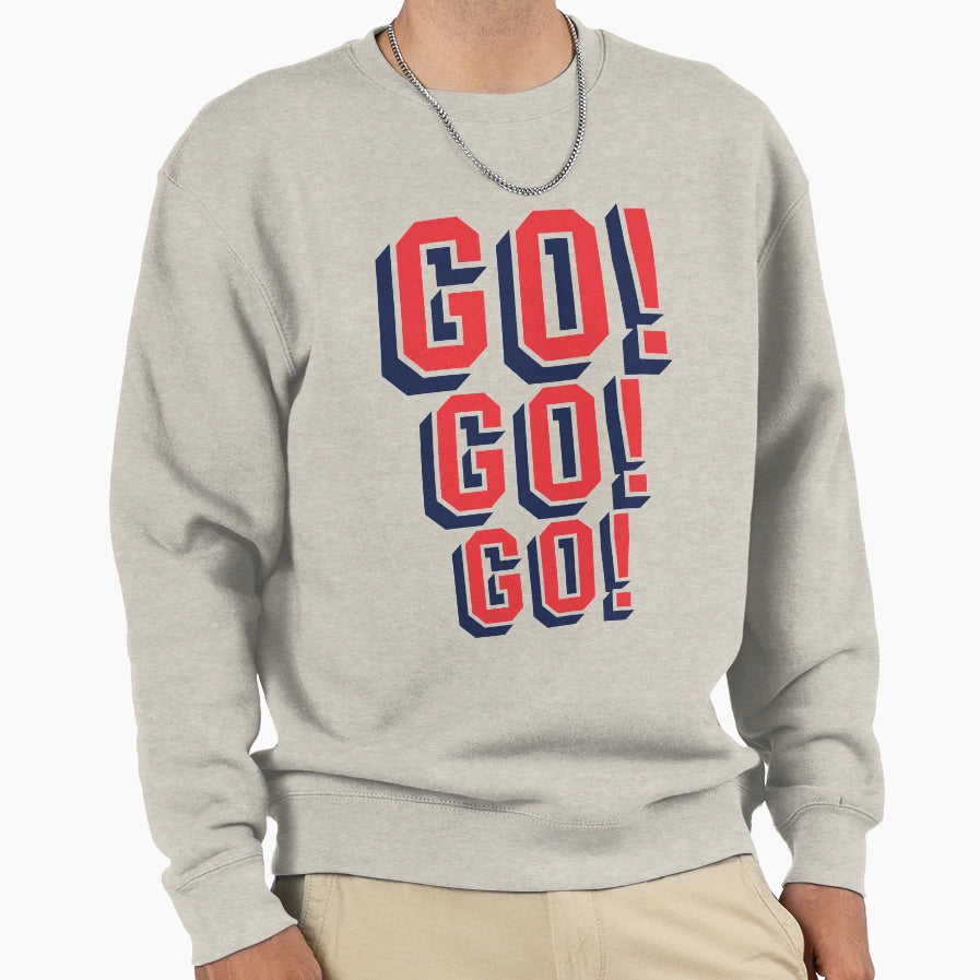 Trilogy Go Trendy Text Sweatshirt - Trendy Graphic Unisex - T-Shirt, Sweatshirt, Hoodie