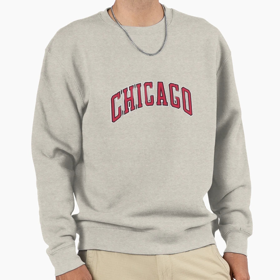 Chicago Logo Sweatshirt - Streetwear Style Unisex - T-Shirt, Sweatshirt, Hoodie