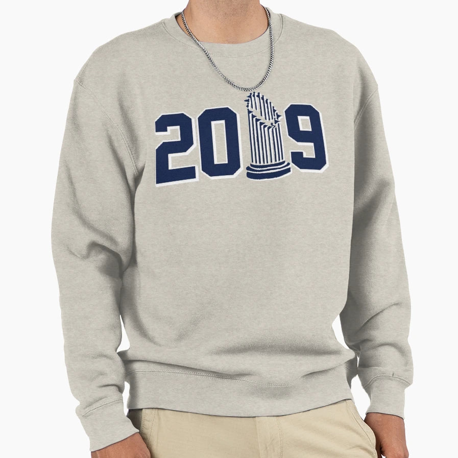 New York 2019 Baseball Champions Sweatshirt - Trendy Graphic for Adults - T-Shirt, Sweatshirt, Hoodie