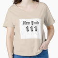 New York Angelic Number 111 T-Shirt - Trendy Graphic for Adults - T-Shirt, Sweatshirt, Hoodie
