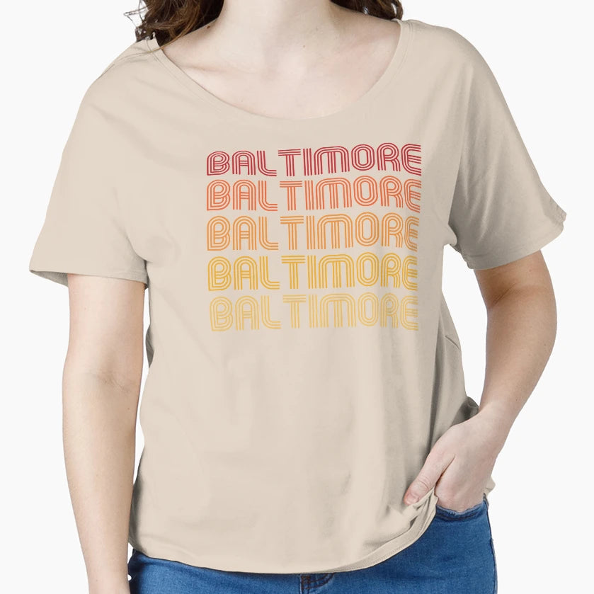 Baltimore T-Shirt - Casual Everyday Wear Unisex - T-Shirt, Sweatshirt, Hoodie