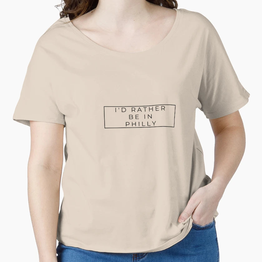 Id Rather Be Philly Phila Pride And Shirts T-Shirt - Unique Graphic Unisex - T-Shirt, Sweatshirt, Hoodie